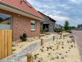 Freihand Gartengestaltung