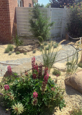 Freihand Gartengestaltung