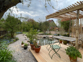 Freihand Gartengestaltung